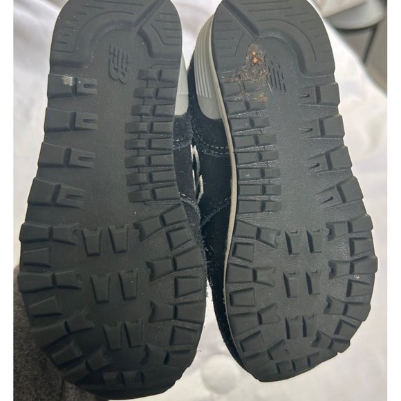 New Balance Kids Sneakers IV574GK Black Hook/Loop Size 8 - Picture 6 of 8